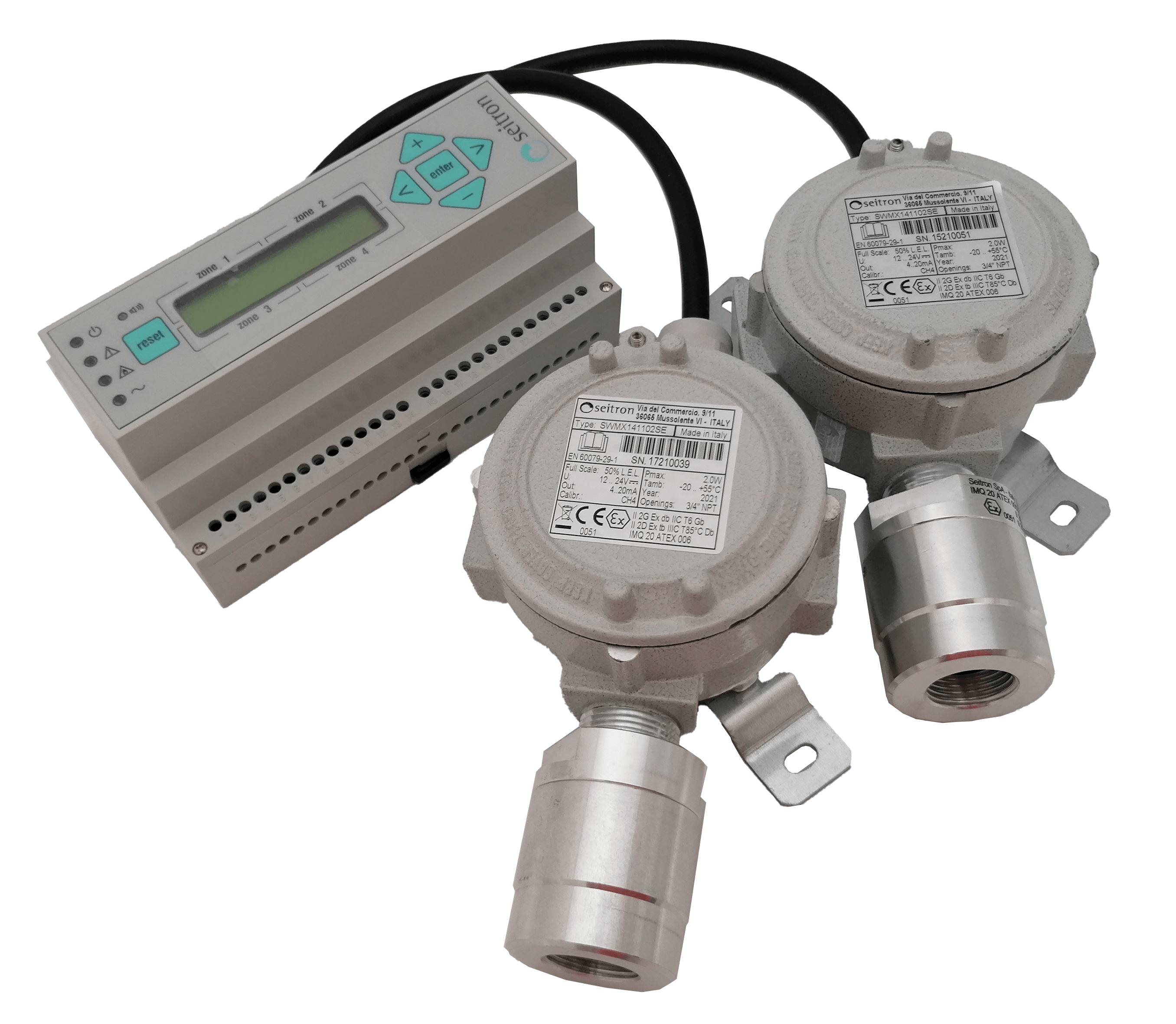 Centralita SEITRON para 4 zonas RY M02M - Imagen 3