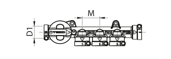 K4.2 kit colector mono-interceptación TECO - Imagen 2