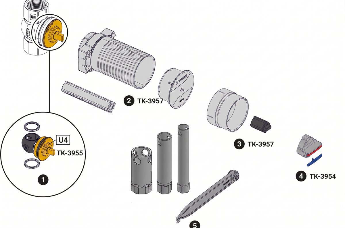 KIT PROTECTOR Y VÁSTAGO DN20 (TK-3958)