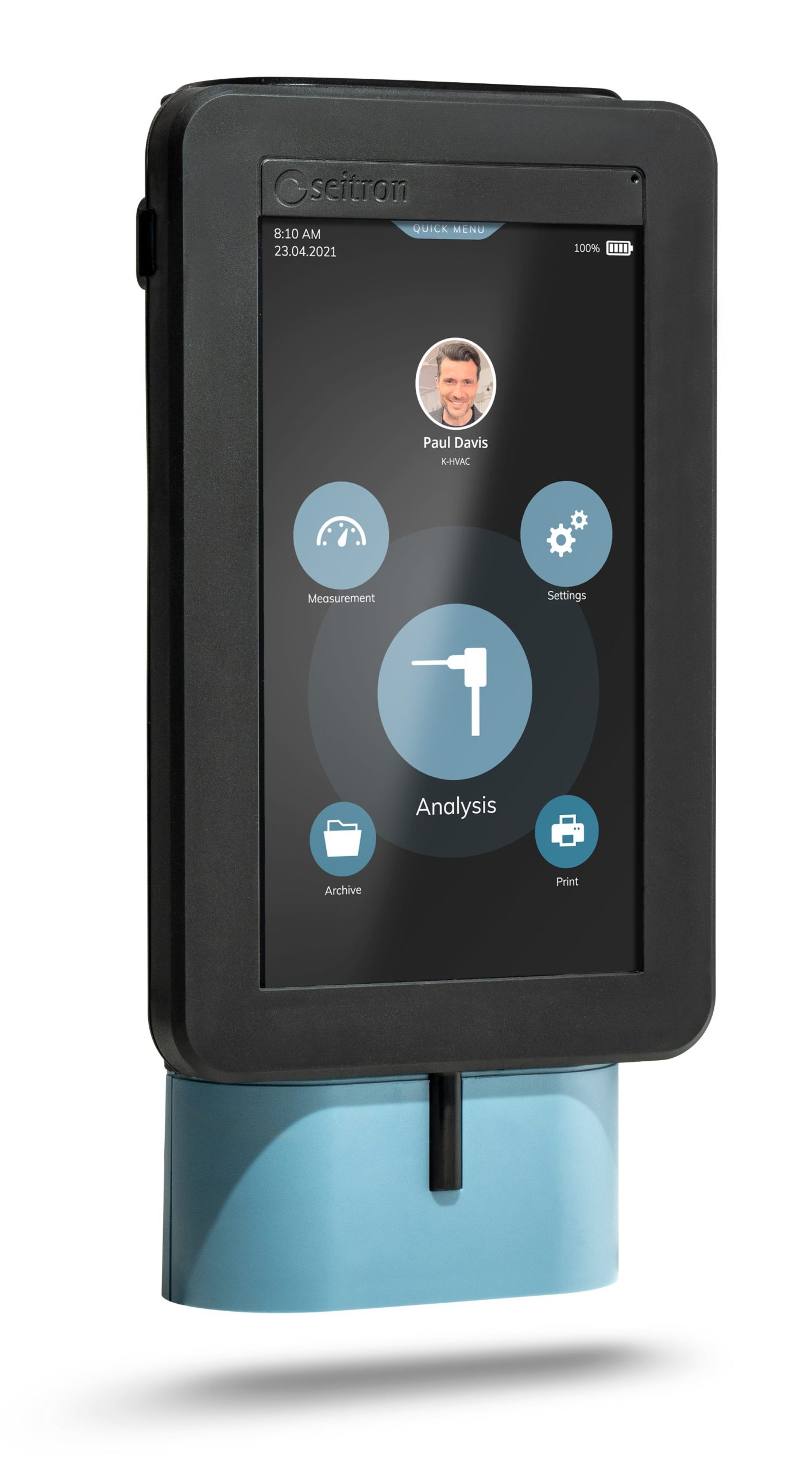 KIT Analizador NOVO 3 con sondas O2,CO/H2,NO(NOx) sin impresora