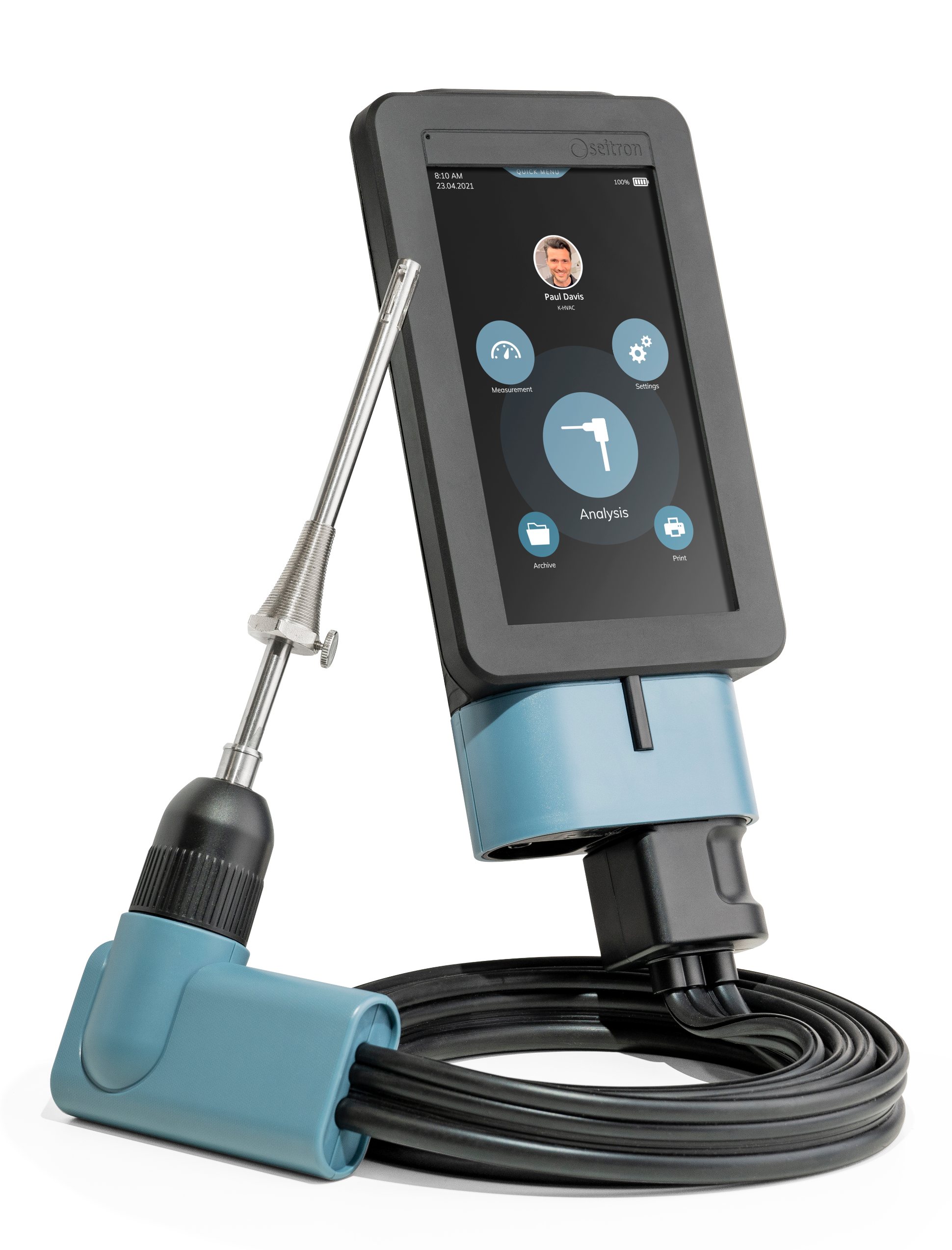 KIT Analizador NOVO 3 con sondas O2,CO/H2,NO(NOx) sin impresora - Imagen 2