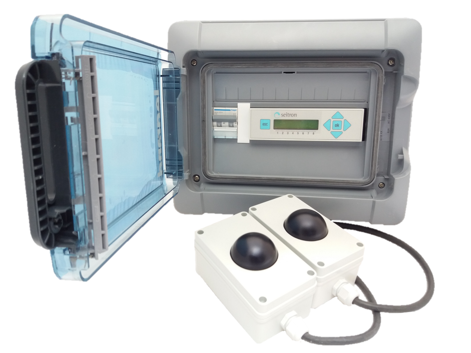 Cuadro de control con termostatos ECR/4+4