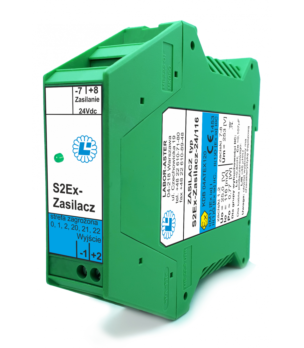 Aislador galvánico S2Ex-Zasilacz, Alimentación corrector de volumen MacBAT 5 (Sin modem)